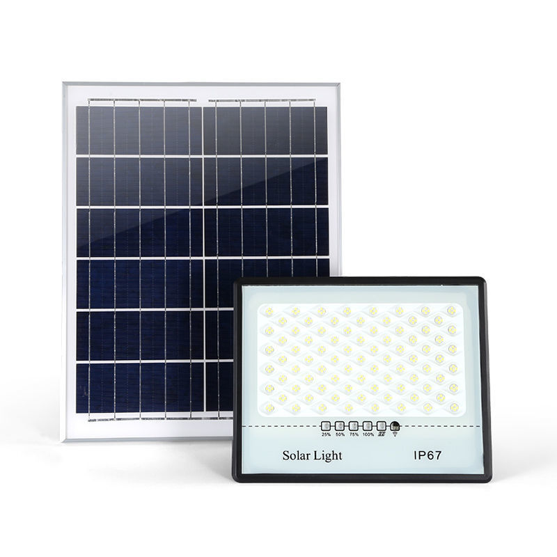 High-Power LED Solar Flood Light &amp; Street Light Outdoor Garden Lighting IP65 Rated Photovoltaic Wholesale