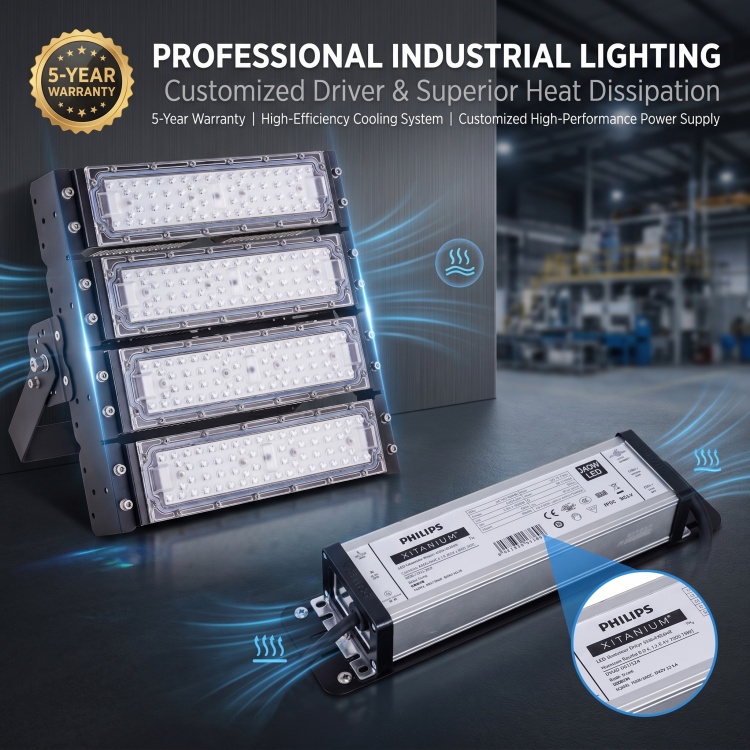 OEM/ODM Versatile Aluminum Alloy Housing LED Tunnel Light for Underground Passage