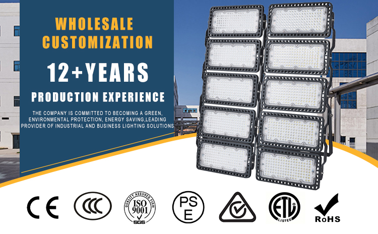 LED Flood Light Banner