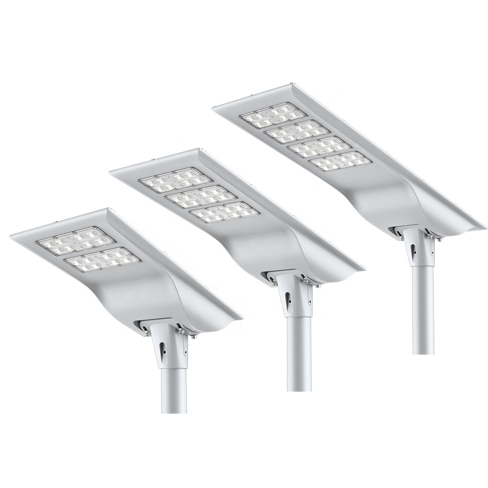Solar Street Light Outdoor Integrated All In One Solar Street Lights 30W 40W 60W 80W 100W Solar Street Lamps