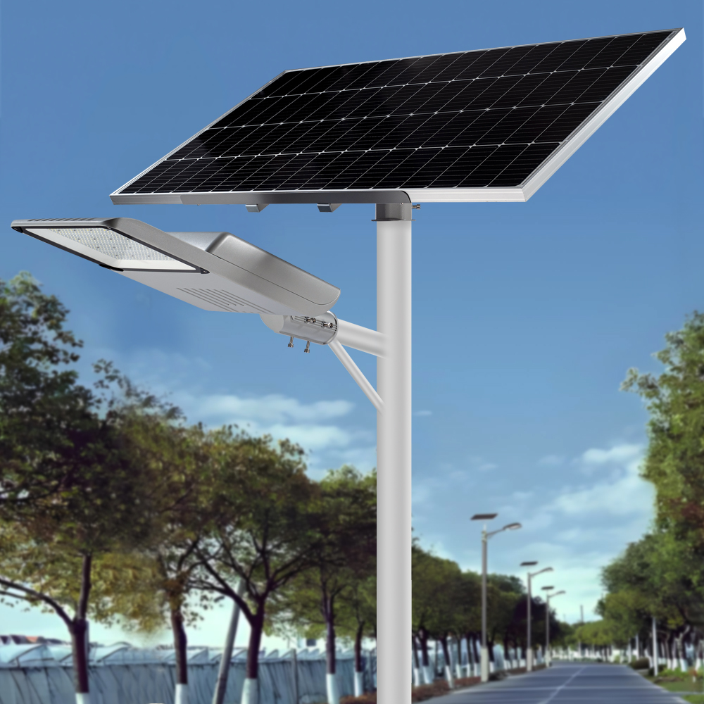 LFT Split Type Solar Street Lights All in Two LED Solar Lighting for Park, Community, Roads, Highway, Residential, Public Areas