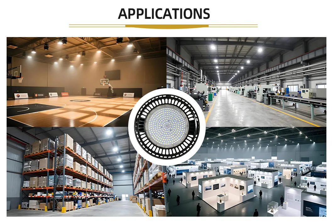 Durable LED High Bay Light Fixture for Industrial Applications