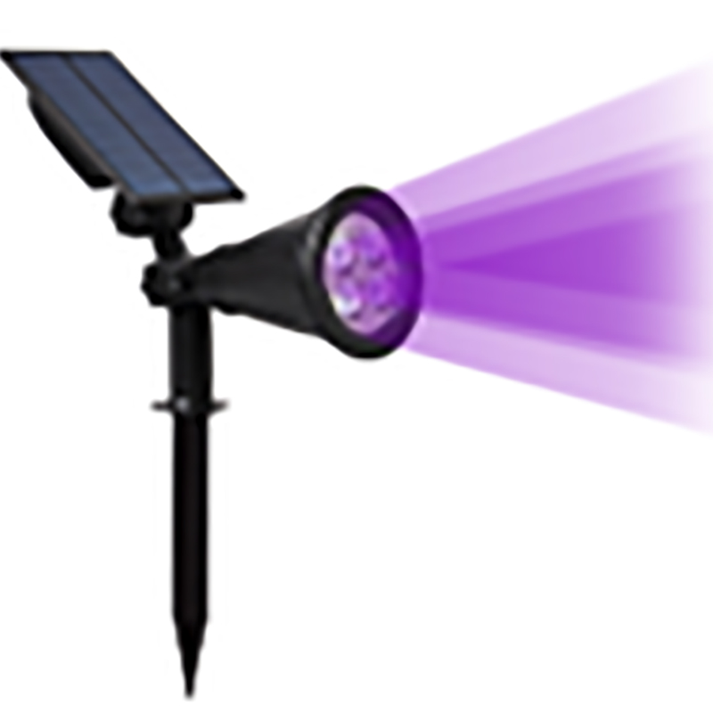 IP65 Rated Solar Powered Water-Resistant Rechargeable Spotlights &amp; Garden Lights with Multiple Colors Available