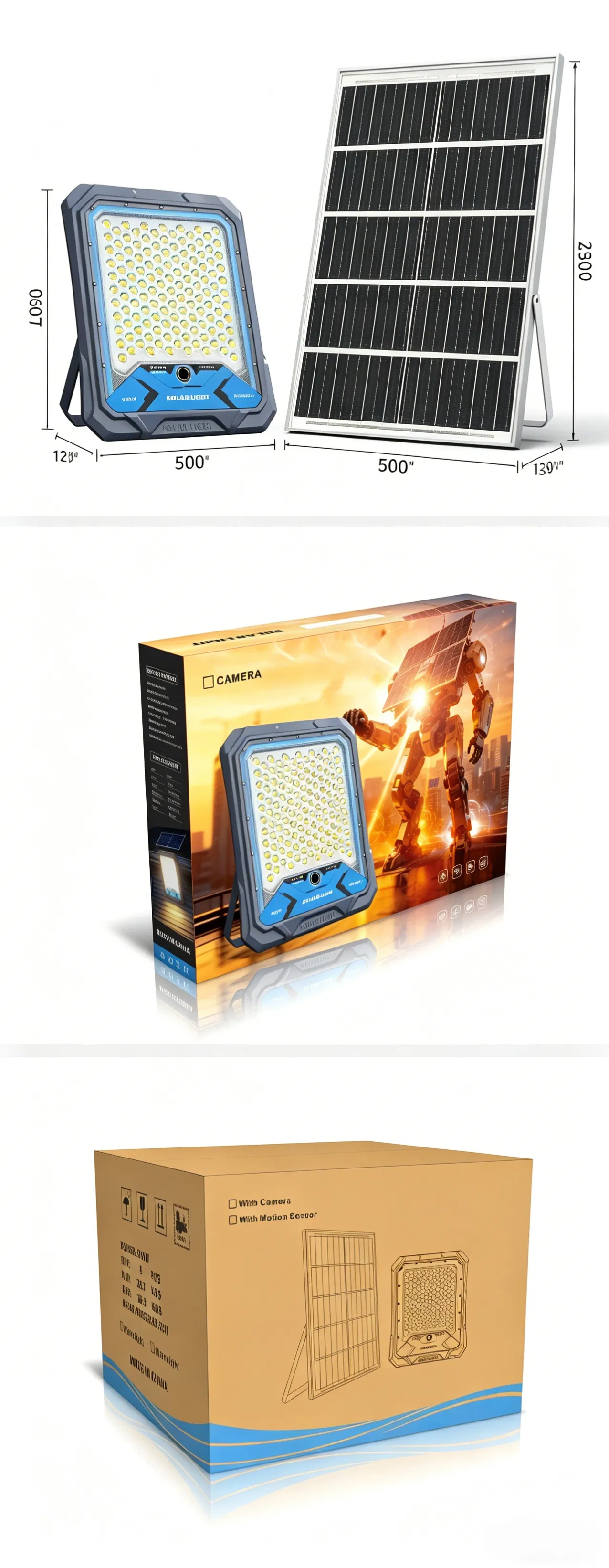 Solar Wall Light Camera Function
