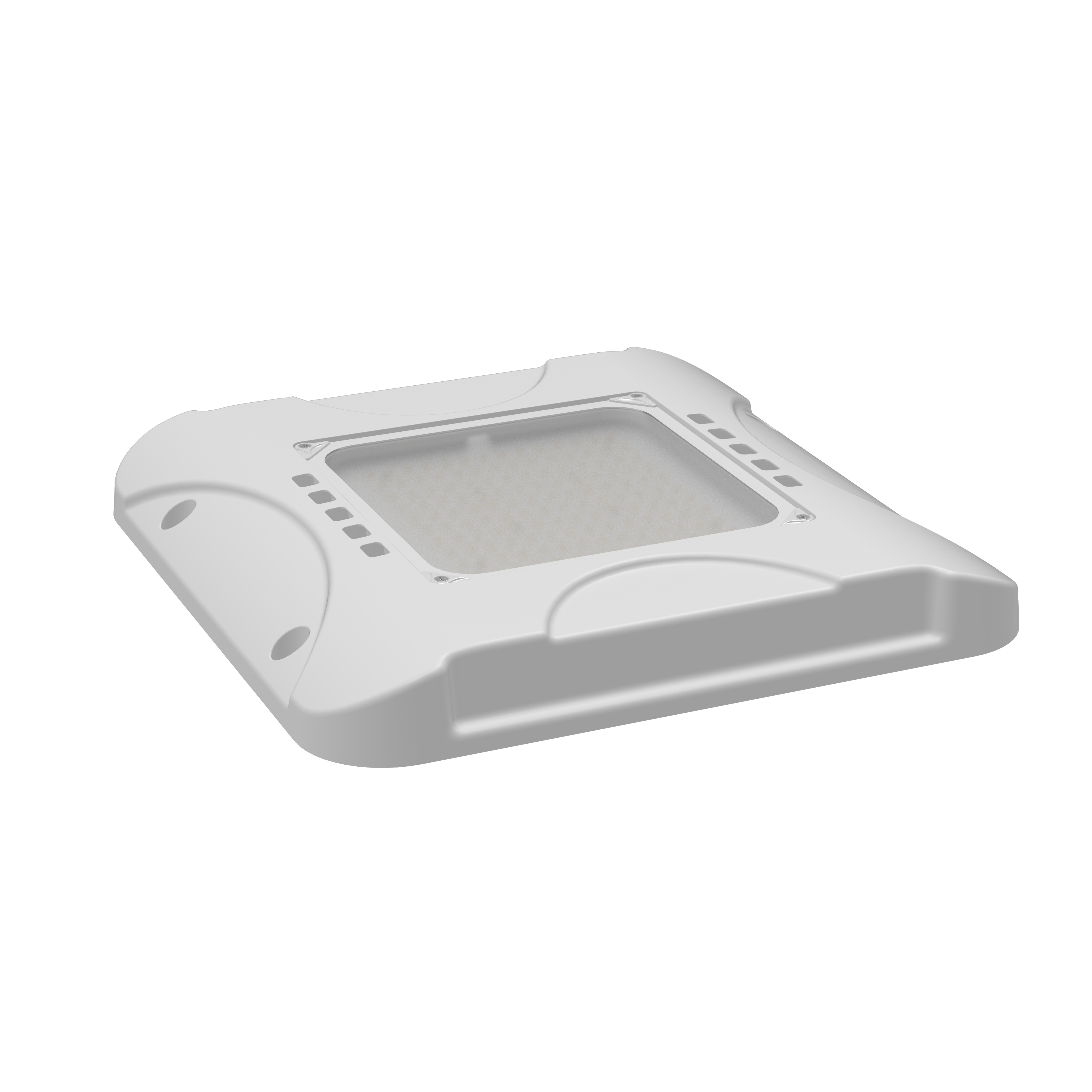 Wholesale Aluminum Housing Led Canopy Light 100w 150w 200w Ceiling Mounted Explosion-proof Gas Station Light