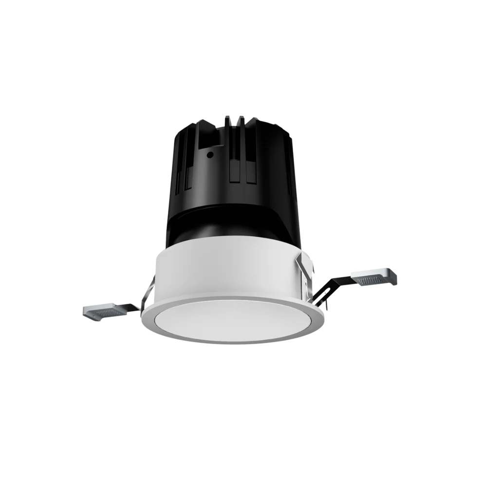 Modern New Commercial Anti-Glare Recessed Ceiling Spotlight Aluminum 10W LED Downlights IP20 5000K Daylight Remote Control
