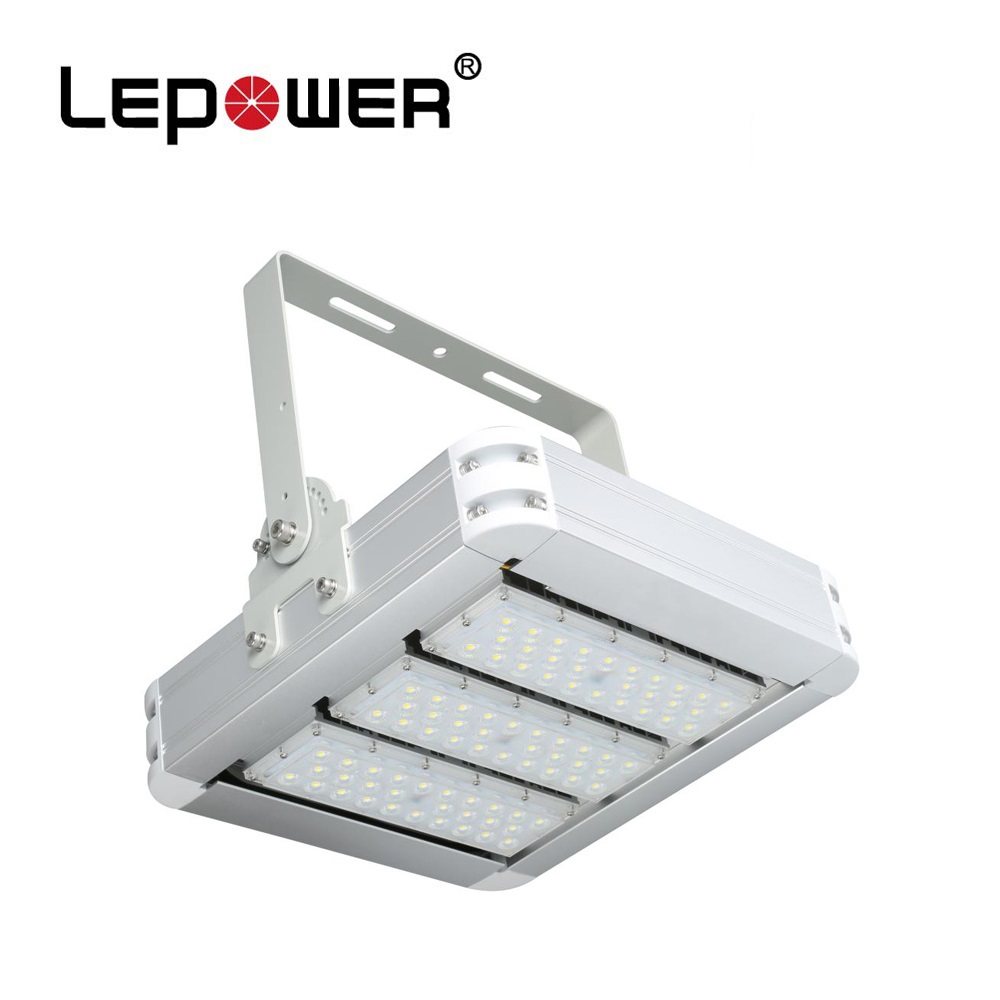 160lm/w led high bay IP66 grade led gas station canopy lights CE ROHS certified warehouse modular 100 watt flood lighting