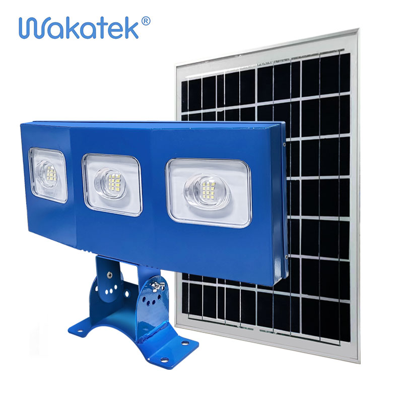WAKATEK High Power Lampadaire Solaire 300W Outdoor Waterproof Ip67 Split Led Solar Street Light