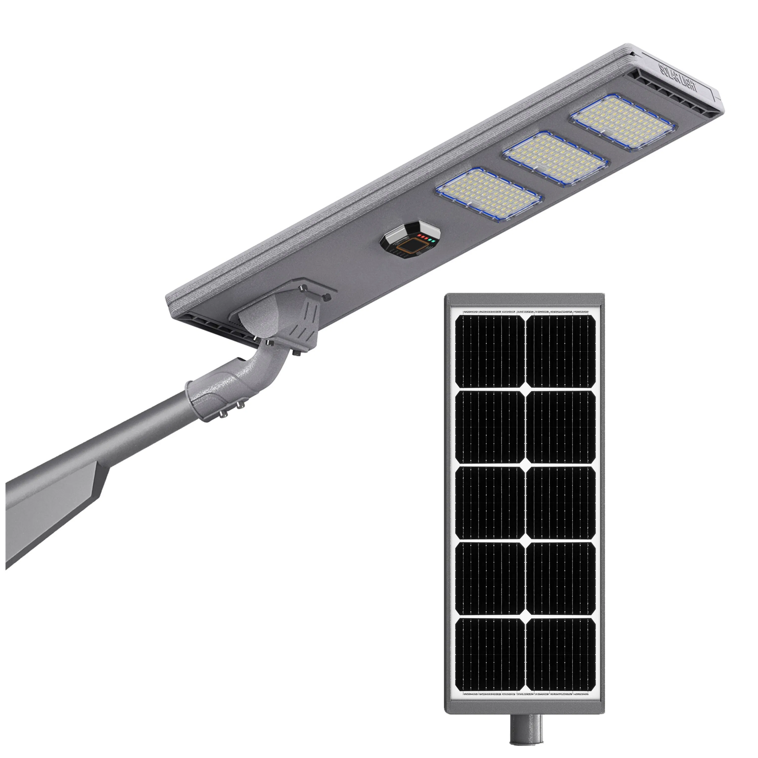 Yaye Hot Sell CE200W/300W/400W/500W/600W Aluminum All in One LED Solar Street Road High Way Wall Washer Light 3 Years Warranty/Lithium Battery/Remote Controller