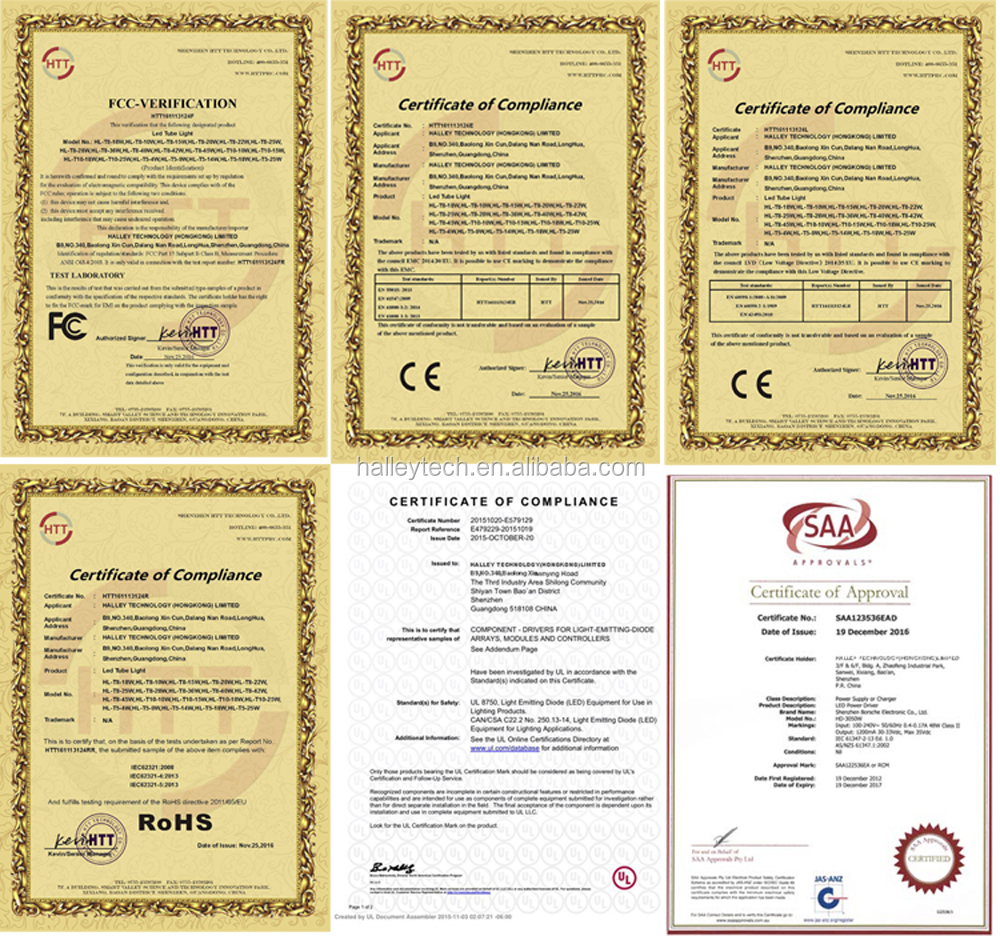 Product Certifications