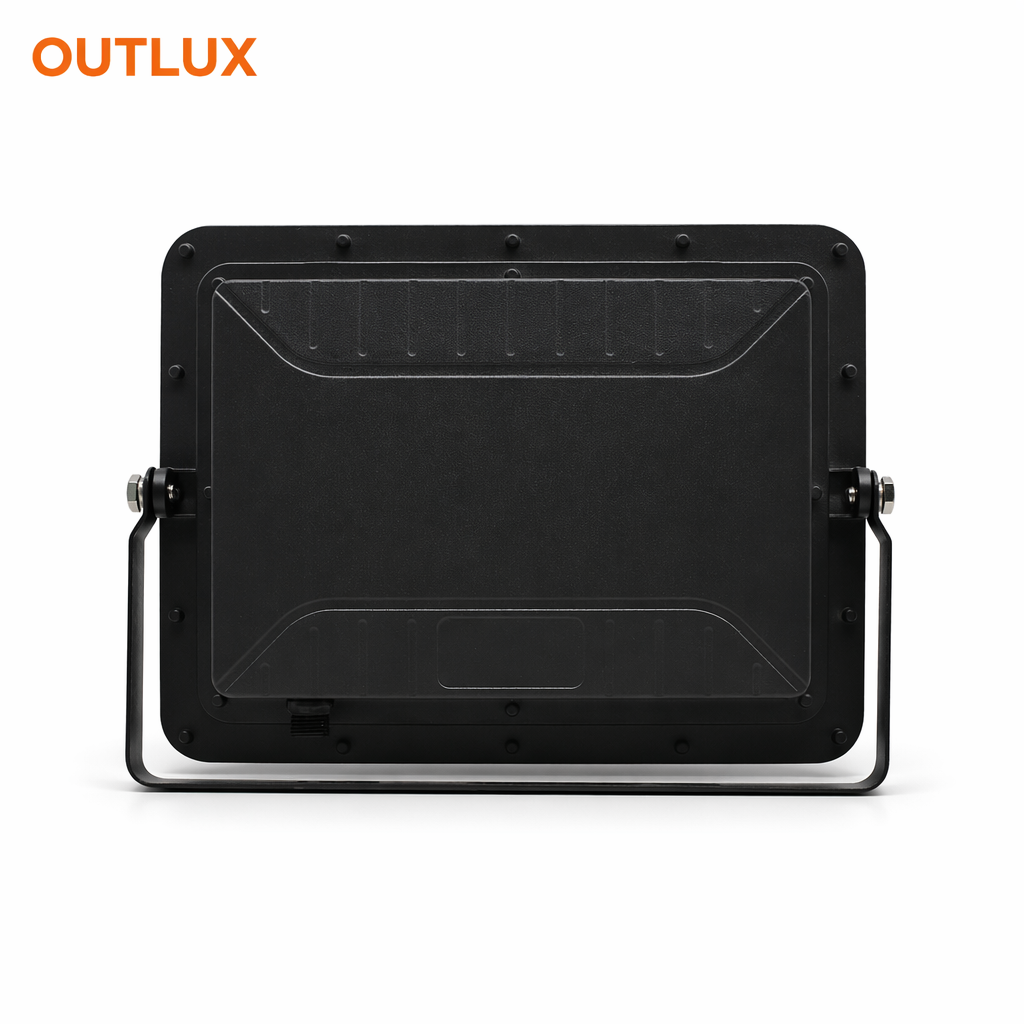 IP65 Waterproof Aluminum Housing Solar LED Flood Light 200W with Remote Control 6000K Daylight for Outdoor Garden