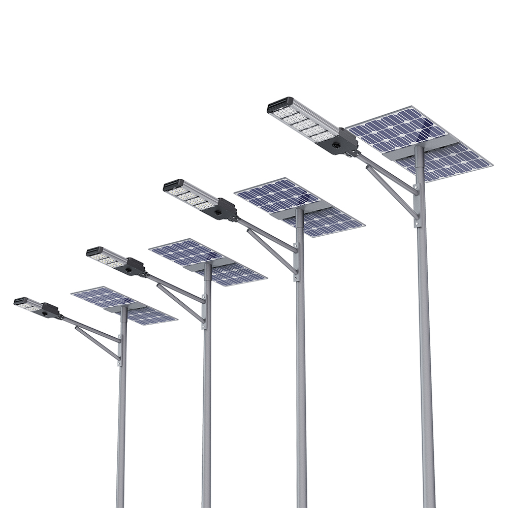 Hot Selling High Efficiency Split Type LED Solar Street Light Aluminum Waterproof Street Light for Road Garden Square Highway