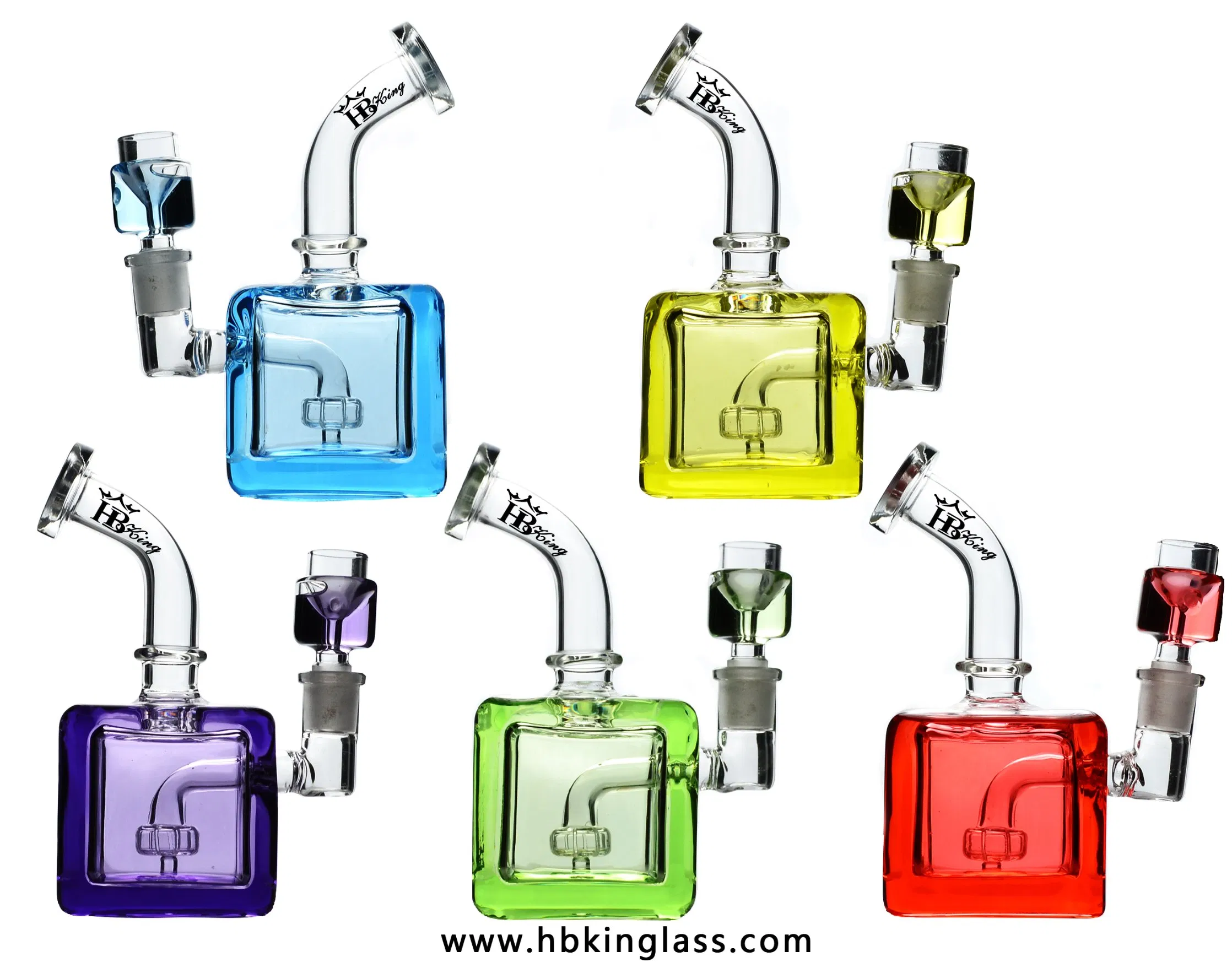 High-Tech Glassworks Rolling Cola Bottle Water Pipe Oil Rig