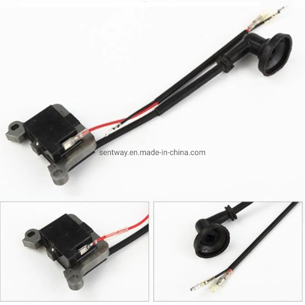 Plastic Ignition Coil for Chainsaw Strimmer Mower Brush 2 Stroke Engine Replacement 40-5 Ignition Coil