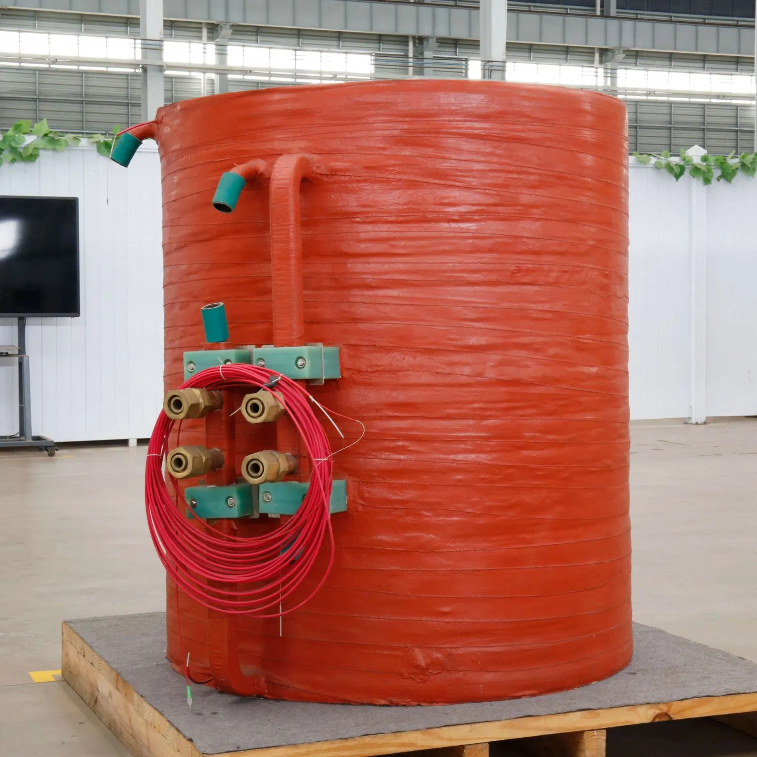 Professional Heating Induction Furnacemelting Coil for Bolt Heating Industrial Replacement Part