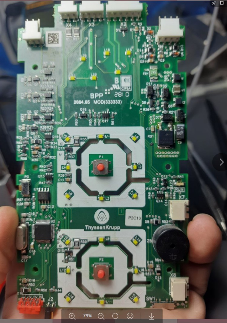 Brand New Genuine for Elevator Part Elevator Circuit Board PCB Bpp 2664.65 Mod (333333)