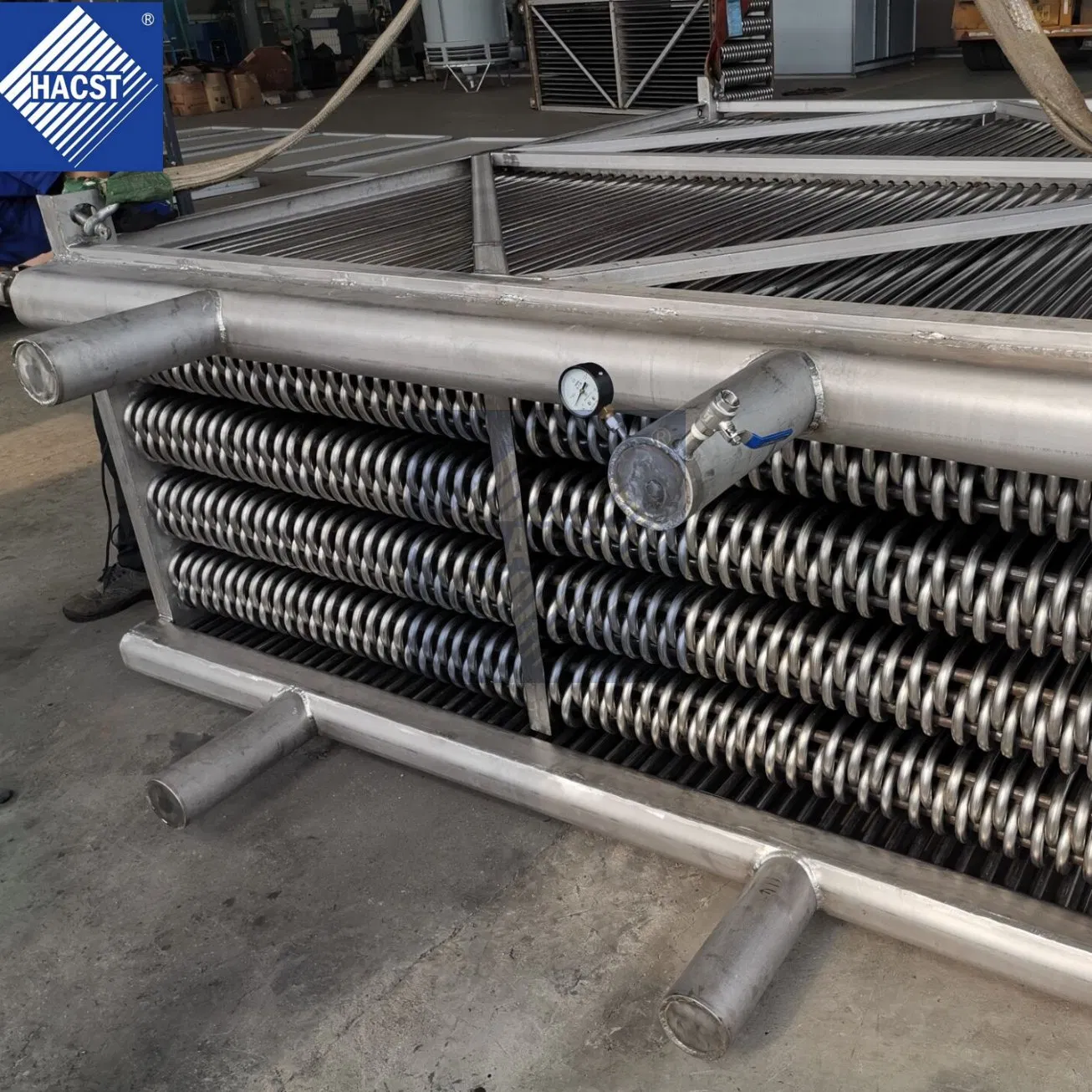 ASME Galvanized Steel Stainless Steel Evaporative Condenser Coil for Evapco Pmce Replacement
