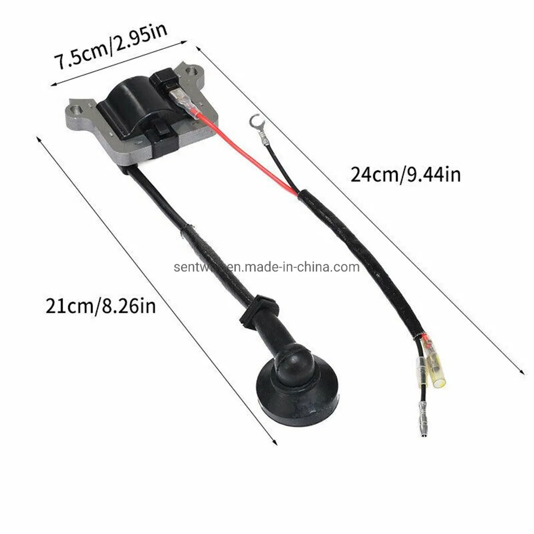 Plastic Ignition Coil for Chainsaw Strimmer Mower Brush 2 Stroke Engine Replacement 40-5 Ignition Coil