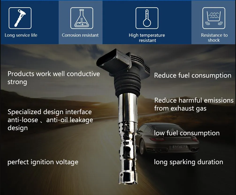 Ignition Coil Technical Drawing