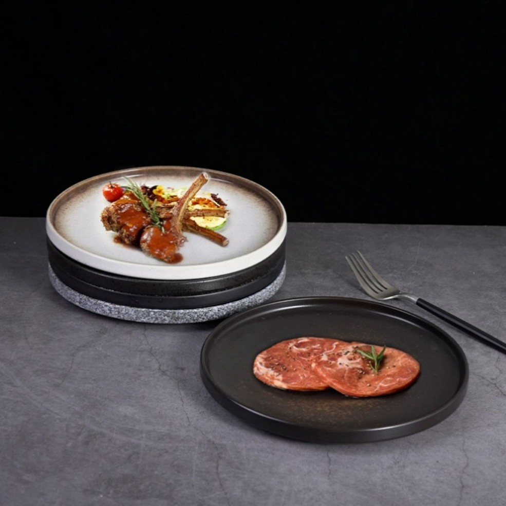 Porcelain Dishes &amp; Plates Dinnerware Tableware Restaurant Sets Ceramic Plate Dinner Set