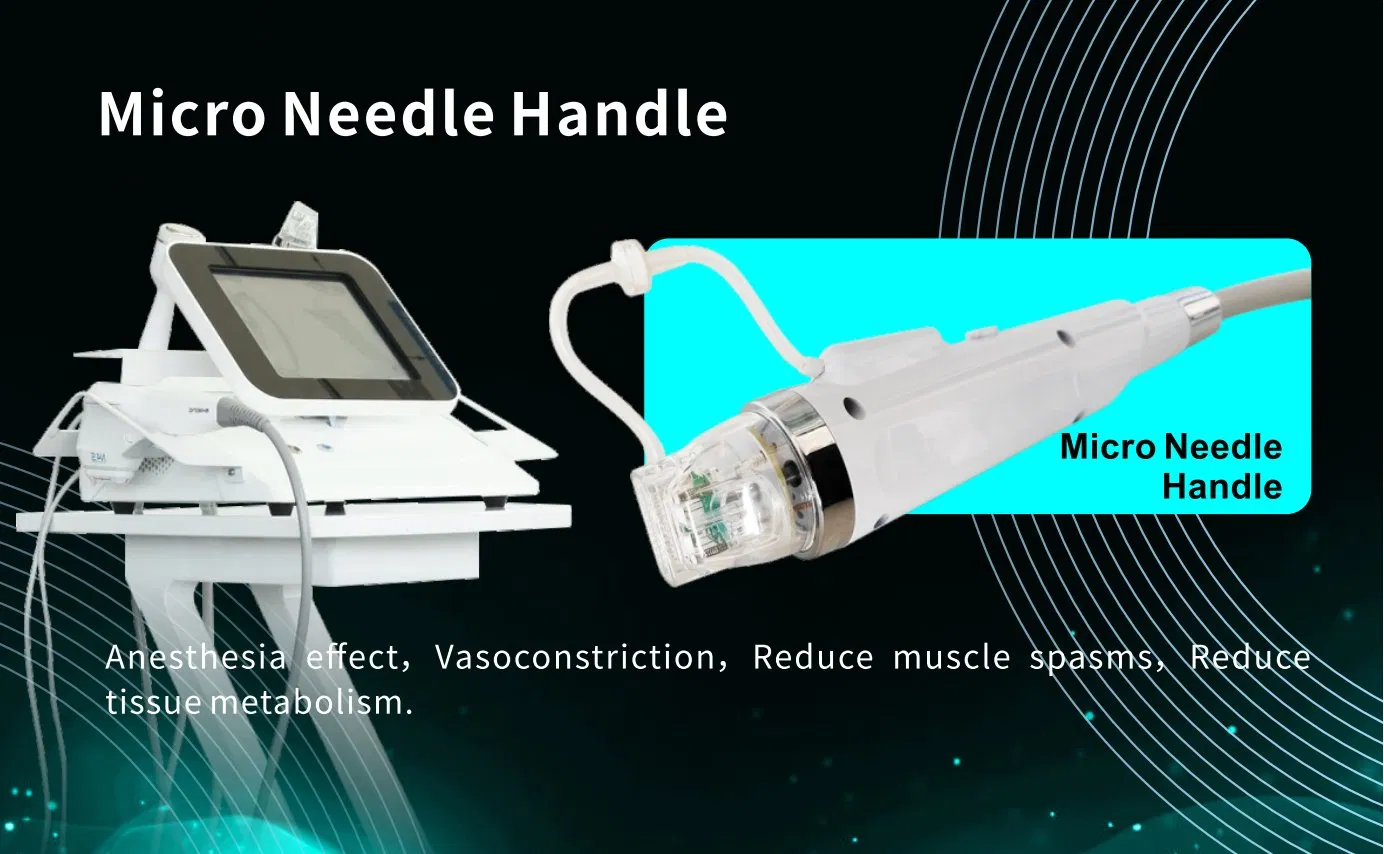 Professional Hifu+Micro Needle+Ice Hammer Machine Ultrasound Face Lifting Skin Rejuvenation Anti-Aging Device