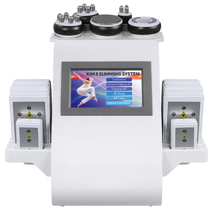 Portable 6 in 1 40k Vacuum Cavitation Machine 30K Laser Ultrasonic Body Slimming 6-1 80k Cavitation Machine