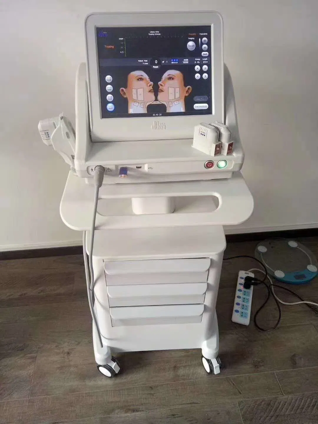 Professional Hifu Maquina Device for Face Lifting Anti-Aging Wrinkle Removal