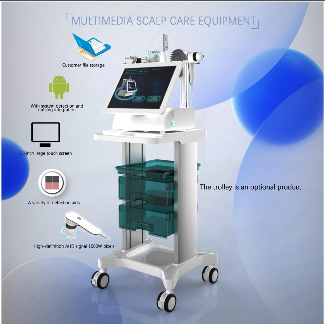 Scalp care machine detail 3