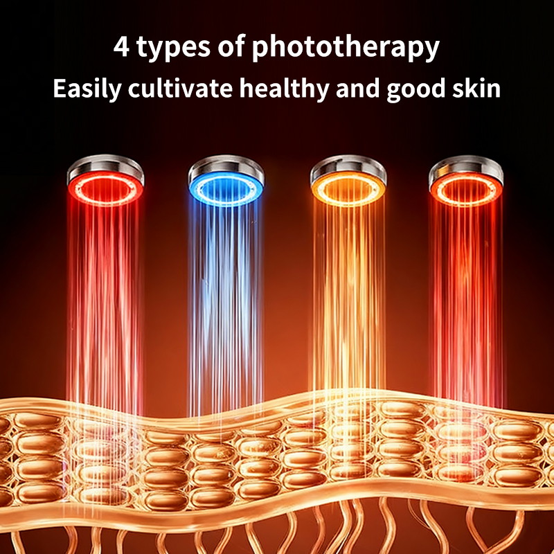 510K OEM ODM Wholesale Custom 460nm 630nm 850nm Medical Grade LED Red Light Photon Therapy Skin Care Facial Mask for Home