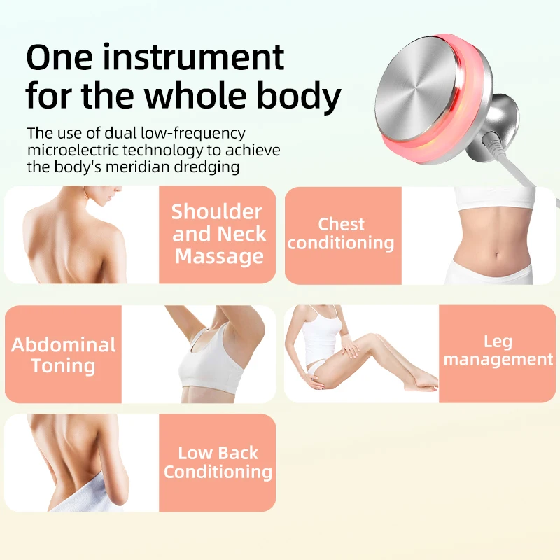 2in1 Body Slimming 40K Cavitation Ultrasonic Weight Loss Skin Rejuvenation Beauty Machine with Skin Tightening Anti-wrinkle 110V