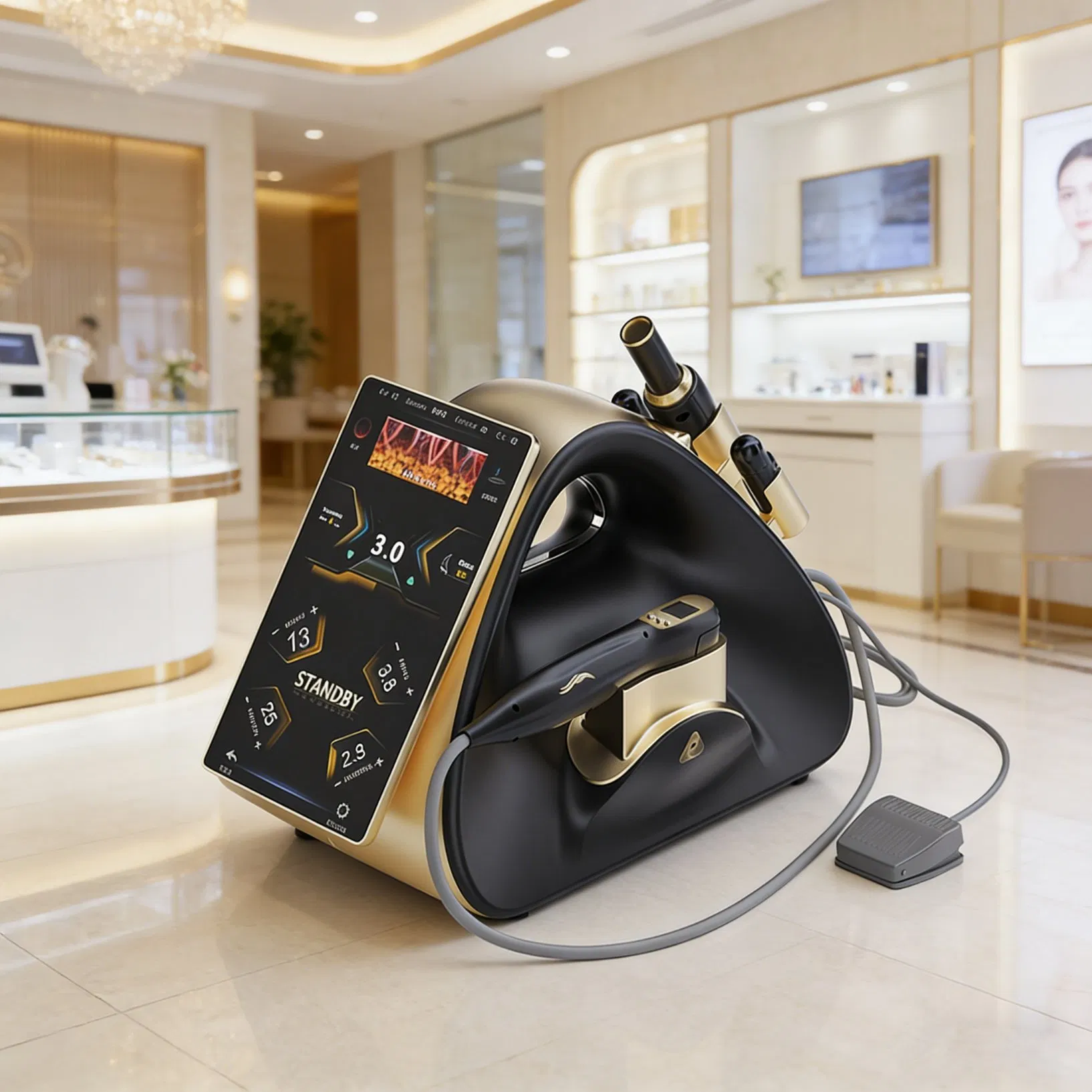 Maquina Hifu 22D Hifu Max Ultra Stable Performance Hifu Device Face Lifting Body Tightening Vaginal Rejuvenation Custom Logo