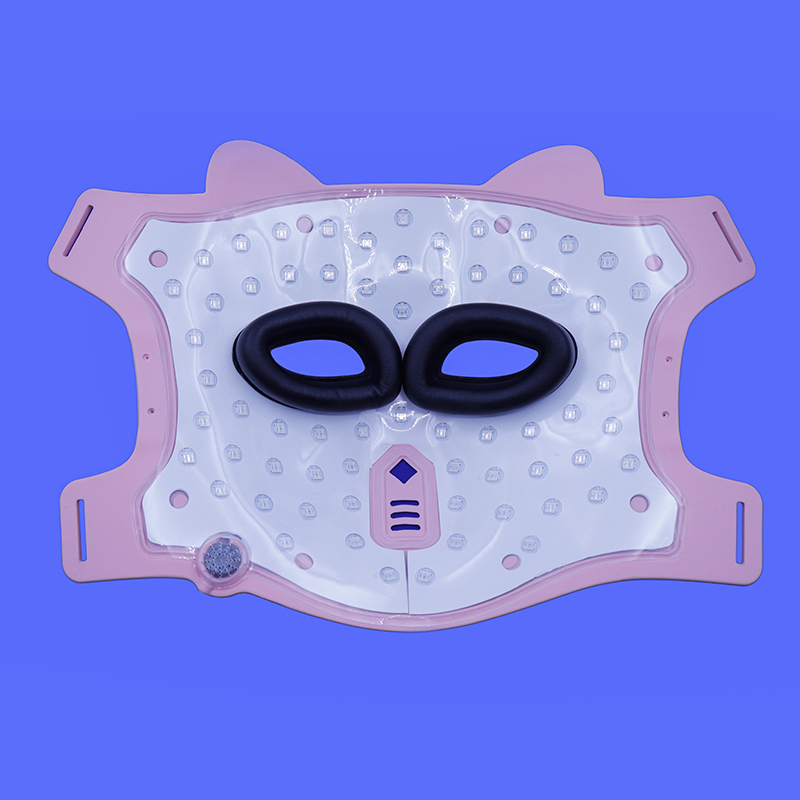 Manufacturer Wholesale Custom 7 Color Red Light Therapy Mask Medical Grade Silicone Beauty Face Masks for Skin Care Home Use