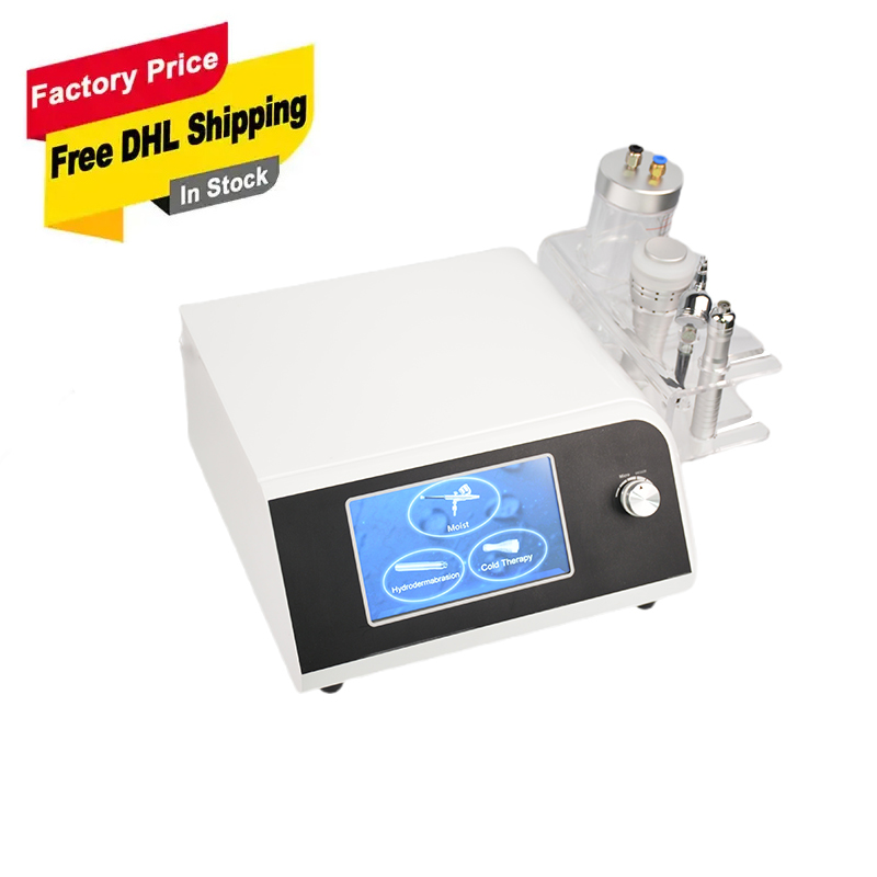 NEW 3-in-1 Hydrodermabrasion Facial Care Machine Exfoliation, Oxygen Infusion, Cold Therapy