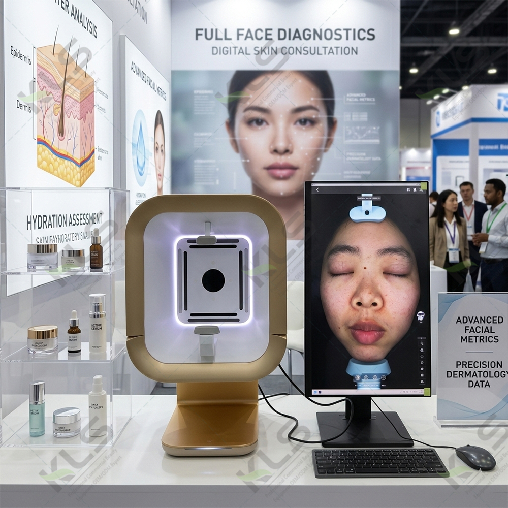 Customized Cosmetic Solutions Driven by Professional Face Scanner 3d Ai Skin Analyzer
