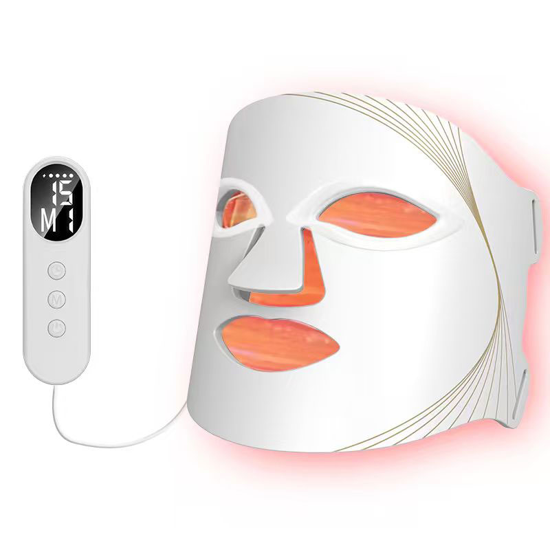 Led Light Facial Beauty Mask Full Face Skin Care Light Therapy Led Facial Masks Medical Grade Face Led Red Light Therapy Mask