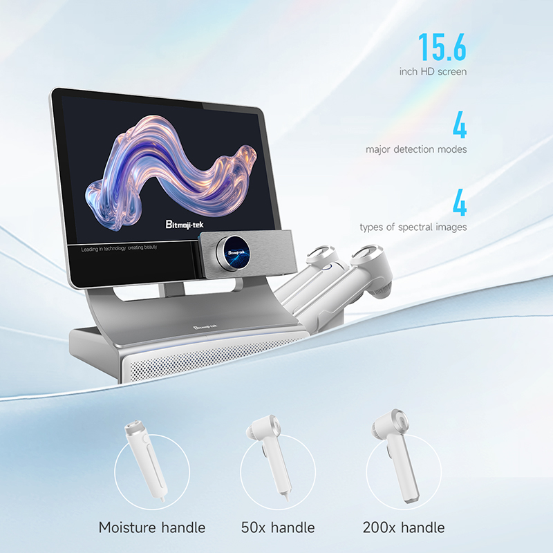 factory price trichoscopy scalp hair analyzer camera 3 in 1 scalp hair analyzer machine digital hair microscope scalp analyzer
