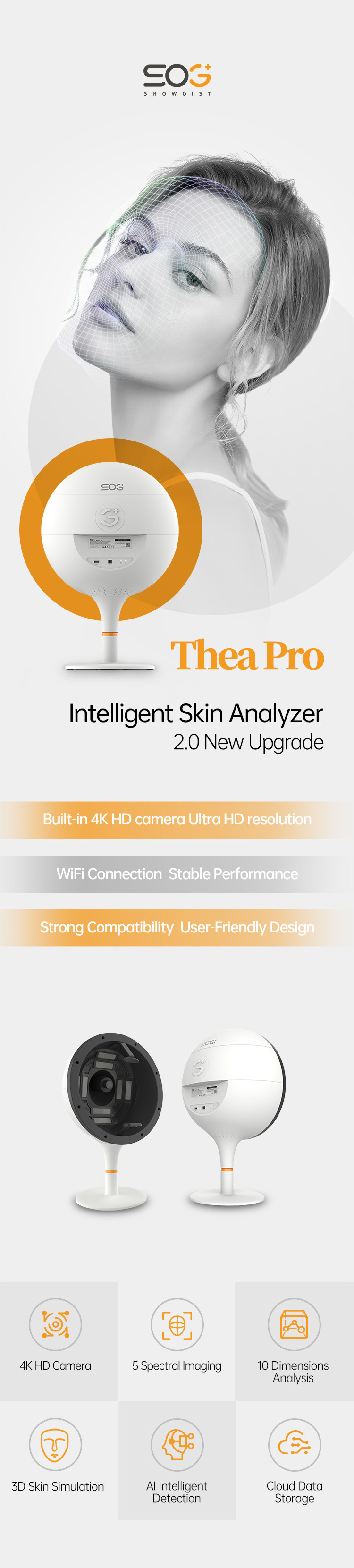 Skin Analyzer View 1