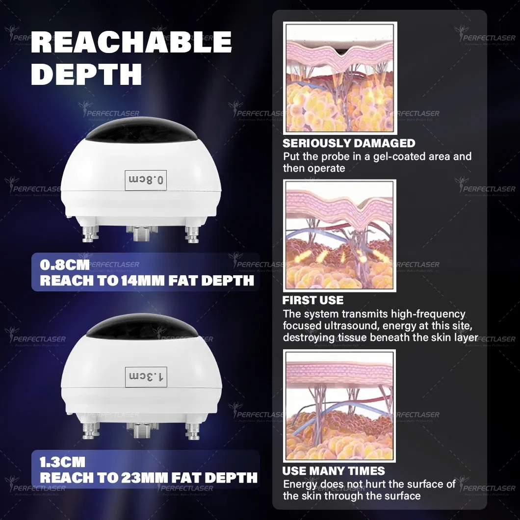 Beauty Machinetreatment Face Lifting and Wrinkle Removal Hifu Beauty Device