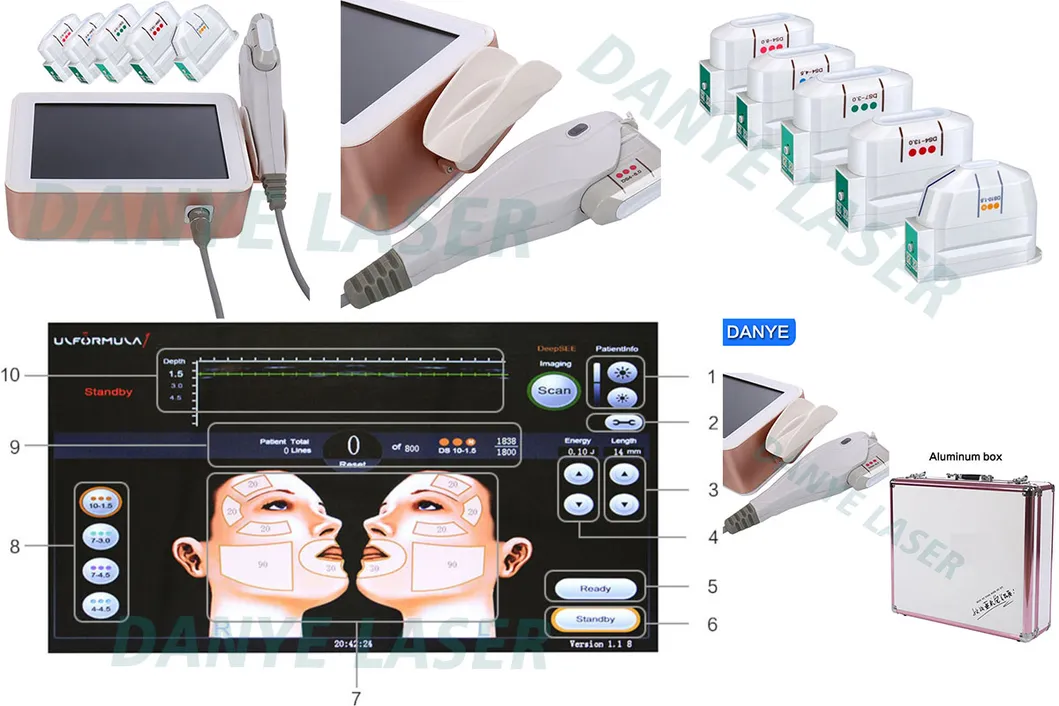 HIFU Machine Display