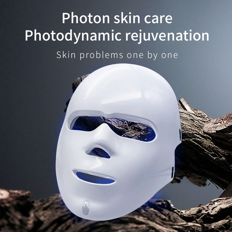 SHOmfrs Factory Red Light Therapy for Face Led Face Mask Touchable 7 Color Mask PDT Wrinkle Removal OEM/ODM Skin Care Device
