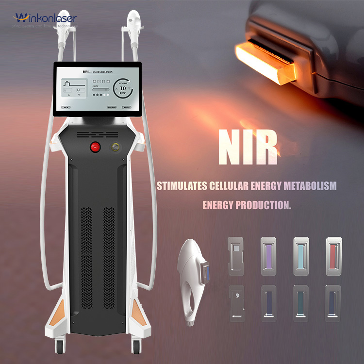 Factory Price Multifunction 2 In1 IPL+ND: YAG Laser+ Diode Laser+ RF IPL Hair Removal Skin Rejuvenation Acne Pigmentation Treatment Machine Opt IPL Laser