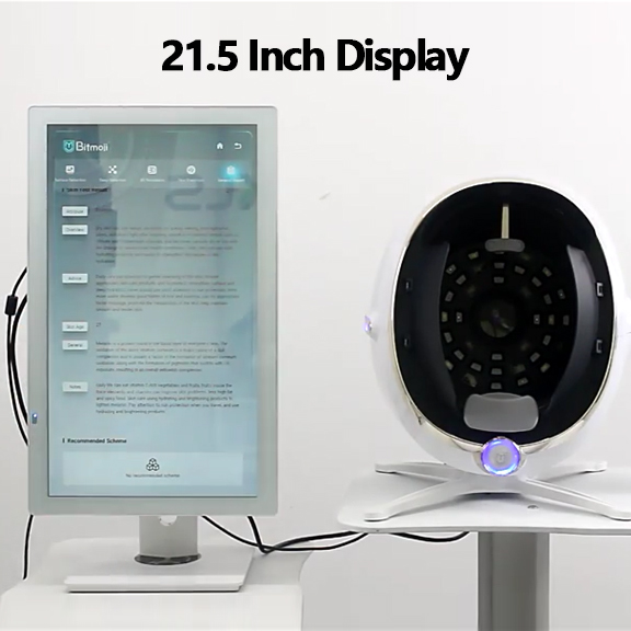 3D Ai Face Skin Diagnostics Analyzer Portable Facial Tester Scanner Magic Face Mirror Device Skin Analysis Machine Skin Analyzer