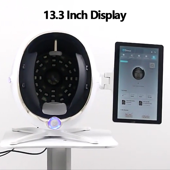 3D Ai Face Skin Diagnostics Analyzer Portable Facial Tester Scanner Magic Face Mirror Device Skin Analysis Machine Skin Analyzer
