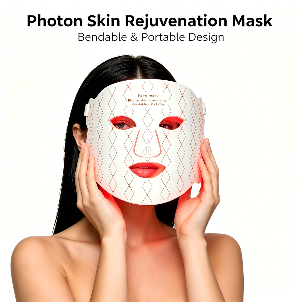 Ready to Ship 7 Color LED Face Mask Red Light Therapy Collagen Boost for Southeast Asia Market