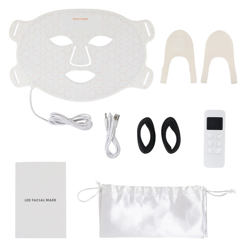 Ready to Ship 7 Color LED Face Mask Red Light Therapy Collagen Boost for Southeast Asia Market