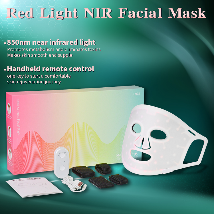 OEM/ODM Trending Products 2025 New Arrivals Personal Care Electronics LED Therapy Face Mask Beauty Machine With Infrared Light