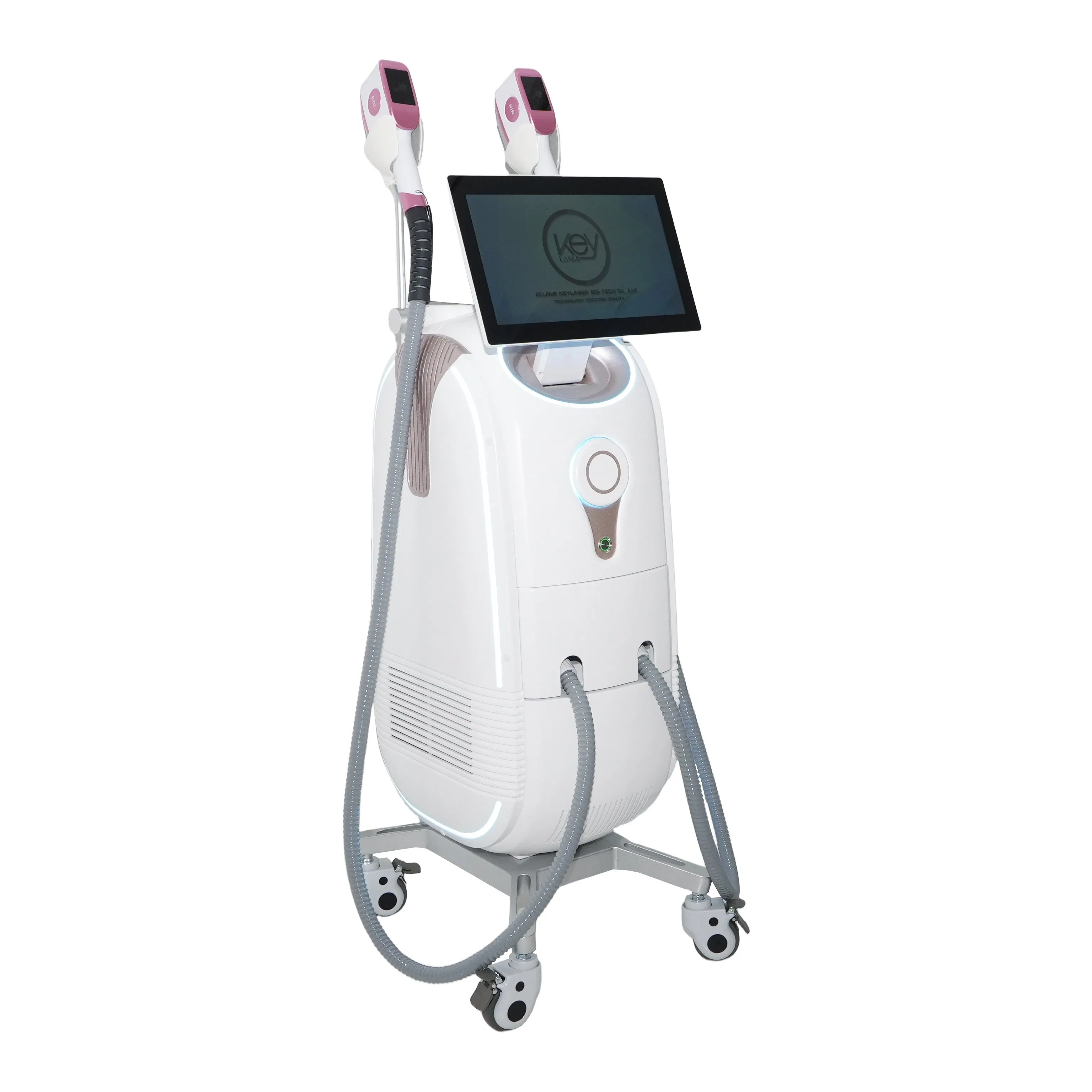 Dual Handle Nir Dpl Bbl Skin Rejuvenation IPL Laser Hair Removal Machine Skin Whitening Acne Vascular Removal Beauty Equipment