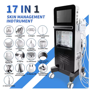 17 In 1 Hydra Microdermabrasion Skin Care Hydroder Facial Blackhead Removal Facial Machine Whitening Tightening Rejuvenation
