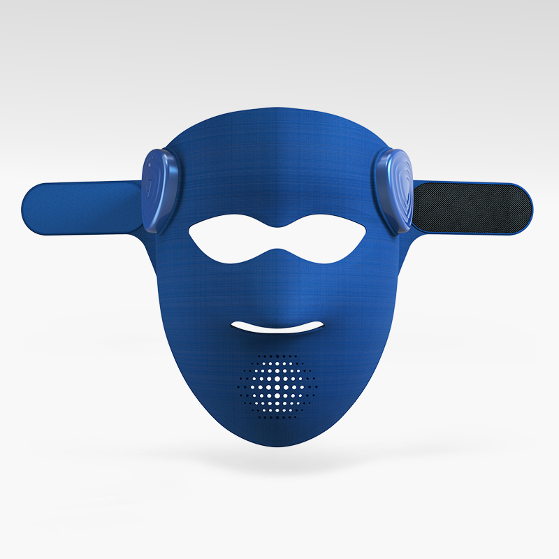 Wireless Silicone Photon Therapy Red &amp; Infrared LED Facial Mask for Home Use Head &amp; Face Beauty