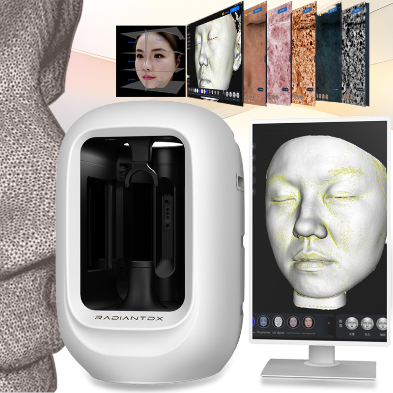 Instant Non-Contact 3D AI Skin Analyzer Facial Machine for Face, Boost Client Trust &amp; Sales in Beauty Salon (Free App)